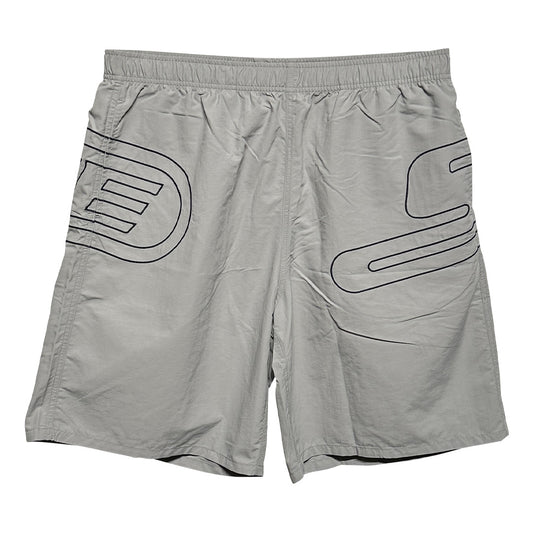 Supreme Big Logo Nylon Short Grey