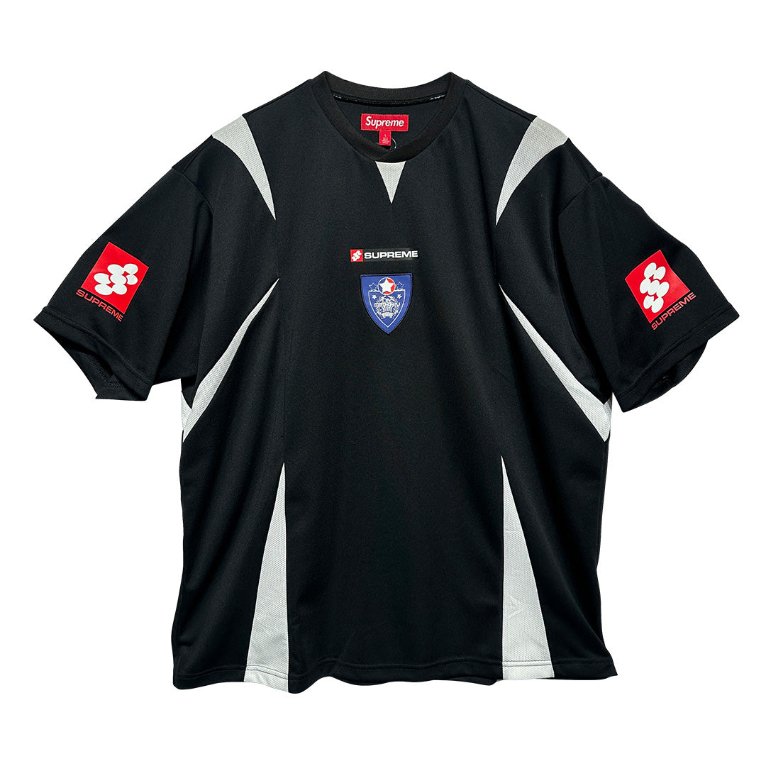Supreme Crest Soccer Jersey Black