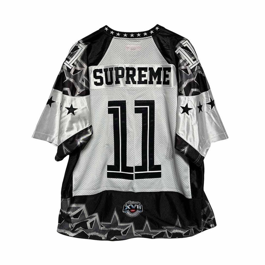 Supreme Stars Football Jersey Black