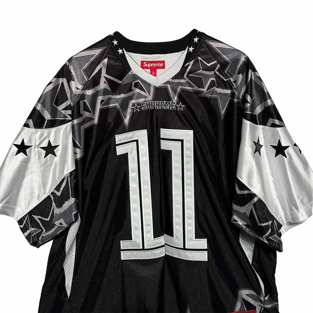 Supreme Stars Football Jersey Black