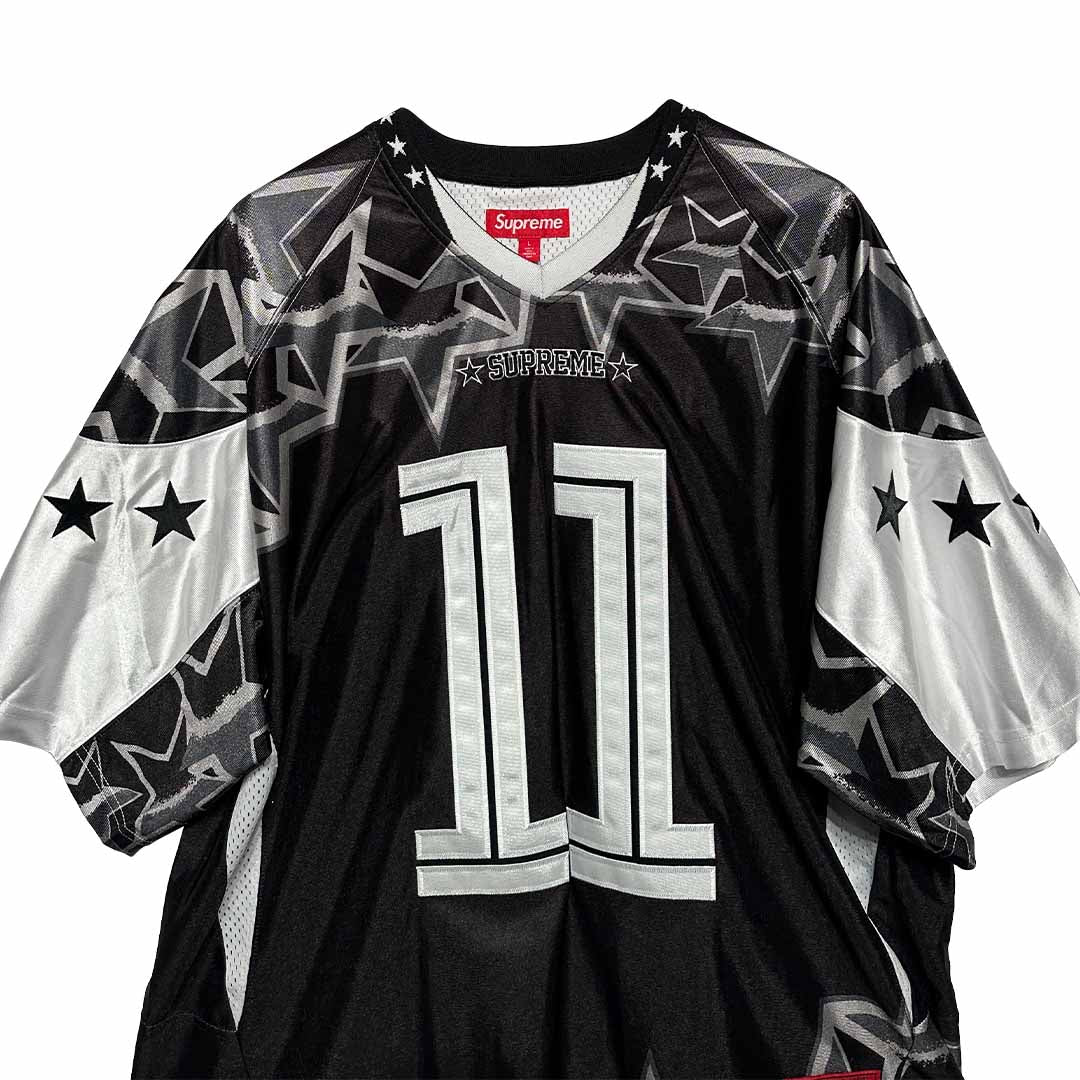 Supreme Stars Football Jersey Black