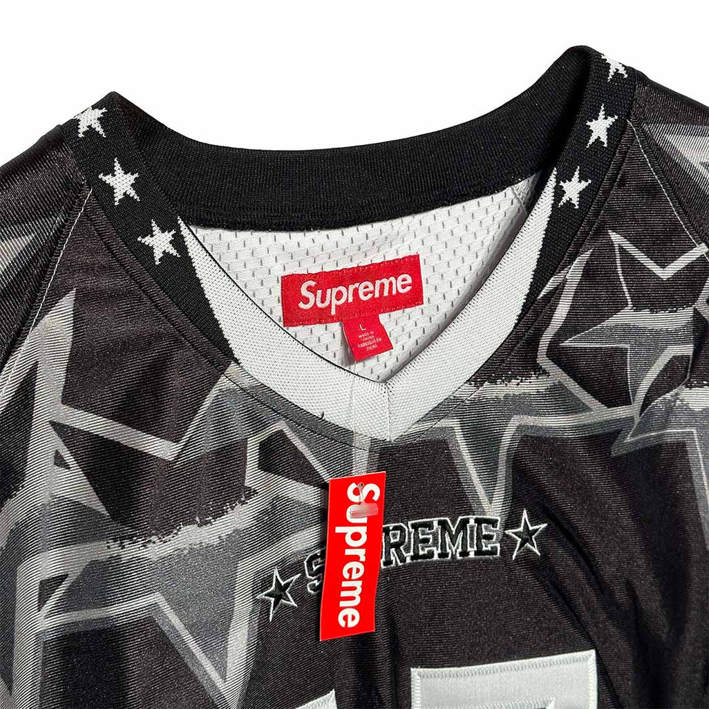Supreme Stars Football Jersey Black
