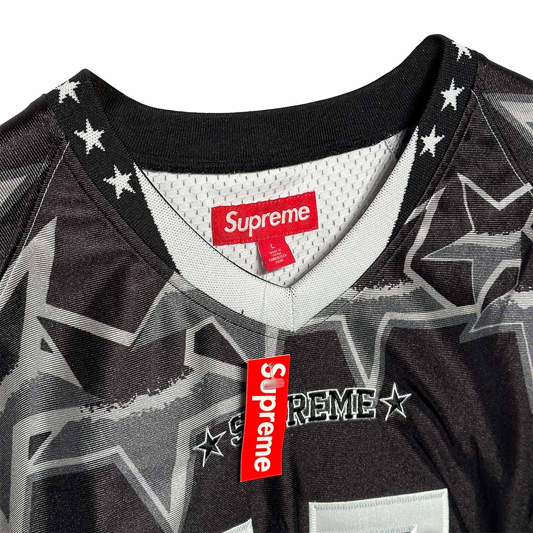Supreme Stars Football Jersey Black