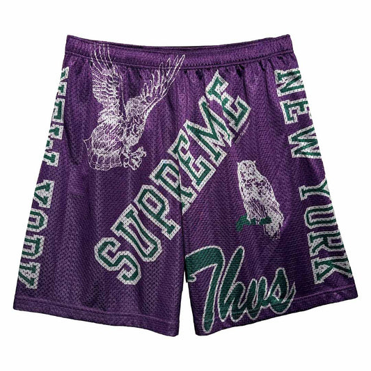 Supreme Varsity Mesh Short Purple