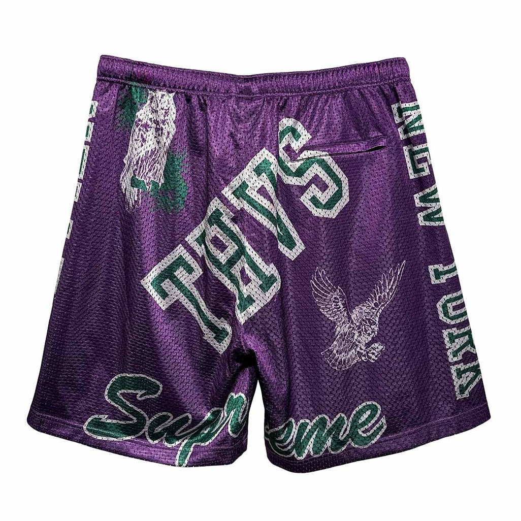 Supreme Varsity Mesh Short Purple
