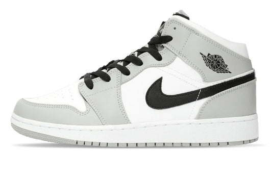 Air Jordan 1 Mid GS Light Smoke Grey