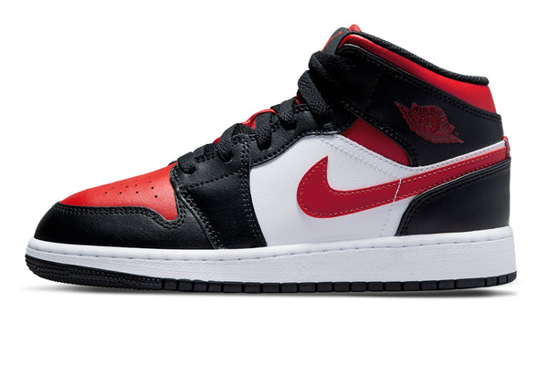 air jordan 1 mid se gs gym red