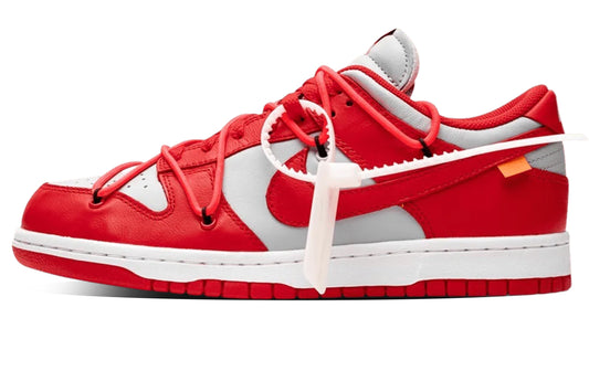 Off-White x Nike Dunk Low 'University Red'