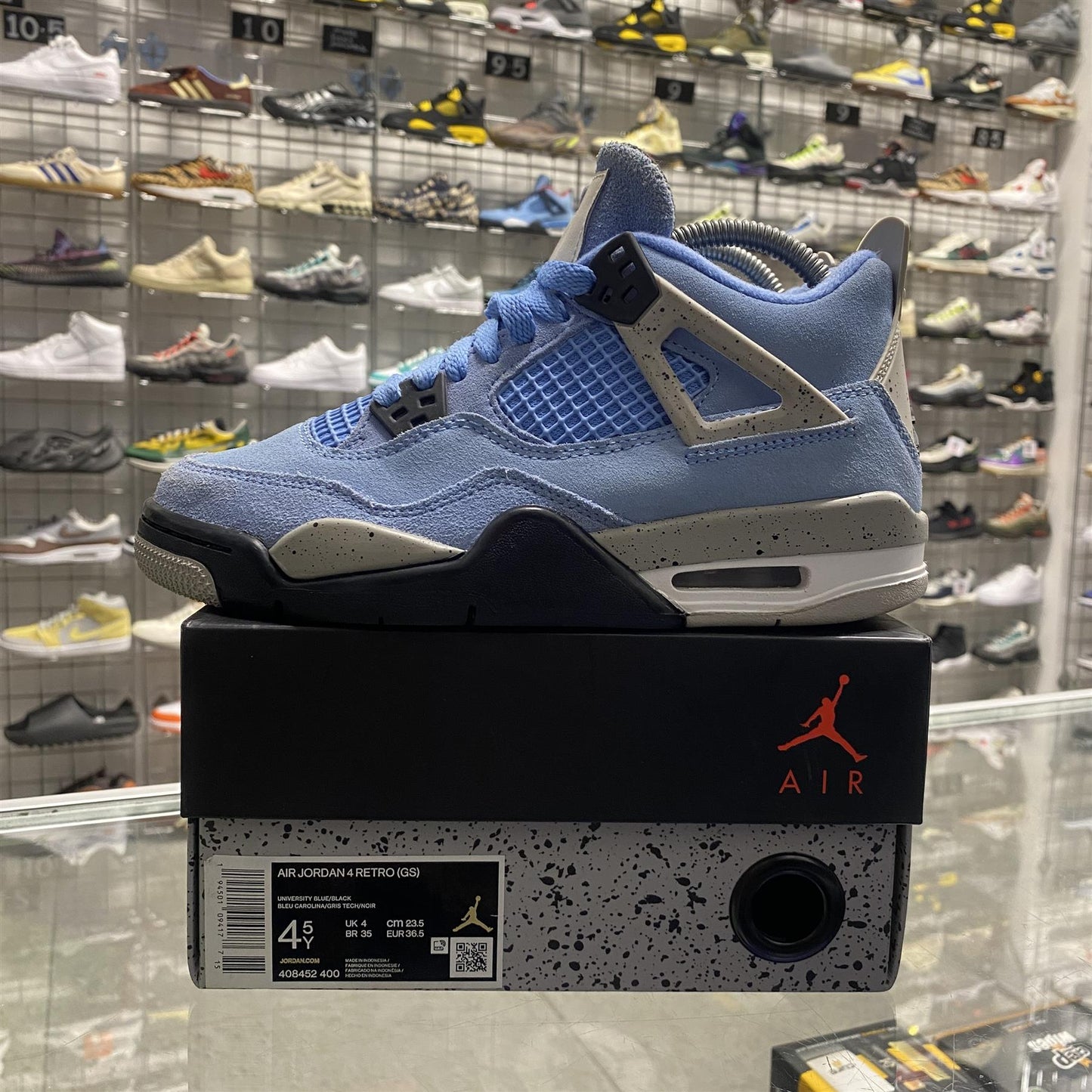 Jordan 4 Retro 'University Blue' (GS) UK4