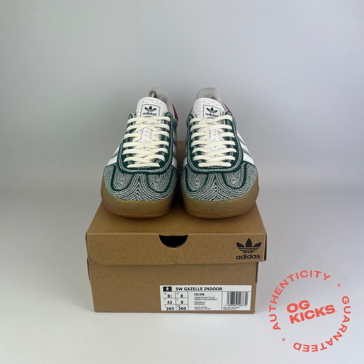 adidas Gazelle Indoor Sean Wotherspoon Hemp Green UK8