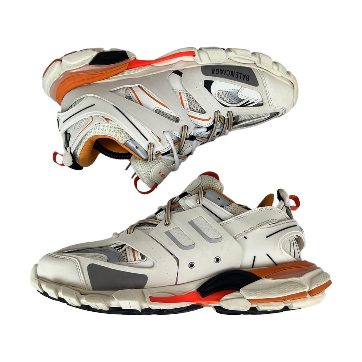 Balenciaga Track 'White Orange W' UK10