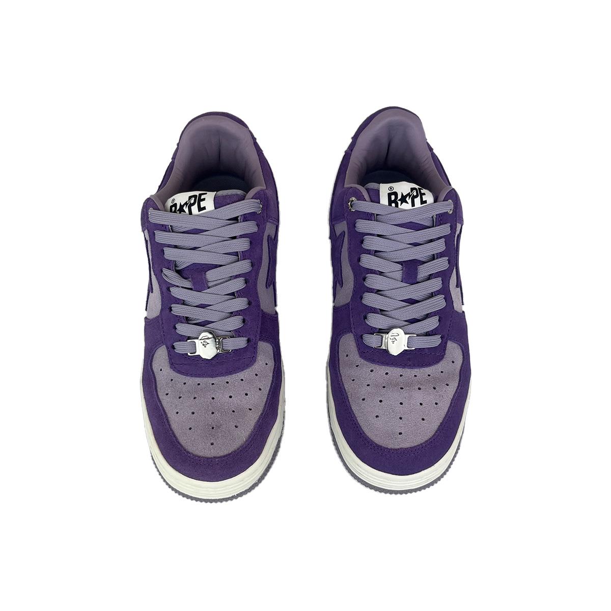 A Bathing Ape Bape Sta 'Suede Purple (2022)' UK8