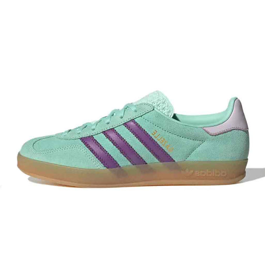 adidas Gazelle Indoor Clear Mint Active Purple W