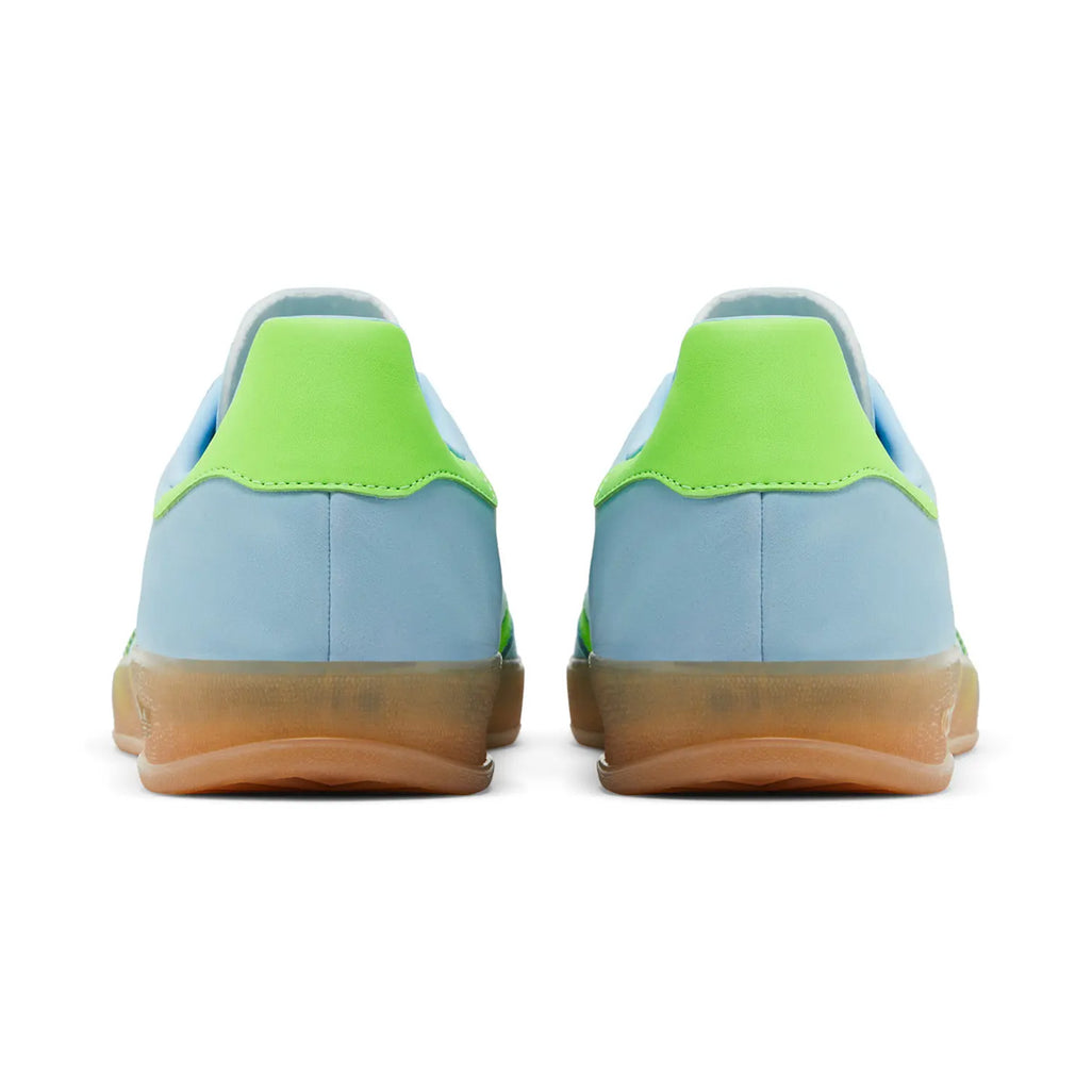 adidas gazelle silver green womens adidas Gazelle Indoor Clear Sky Solar Green W – OG Kicks