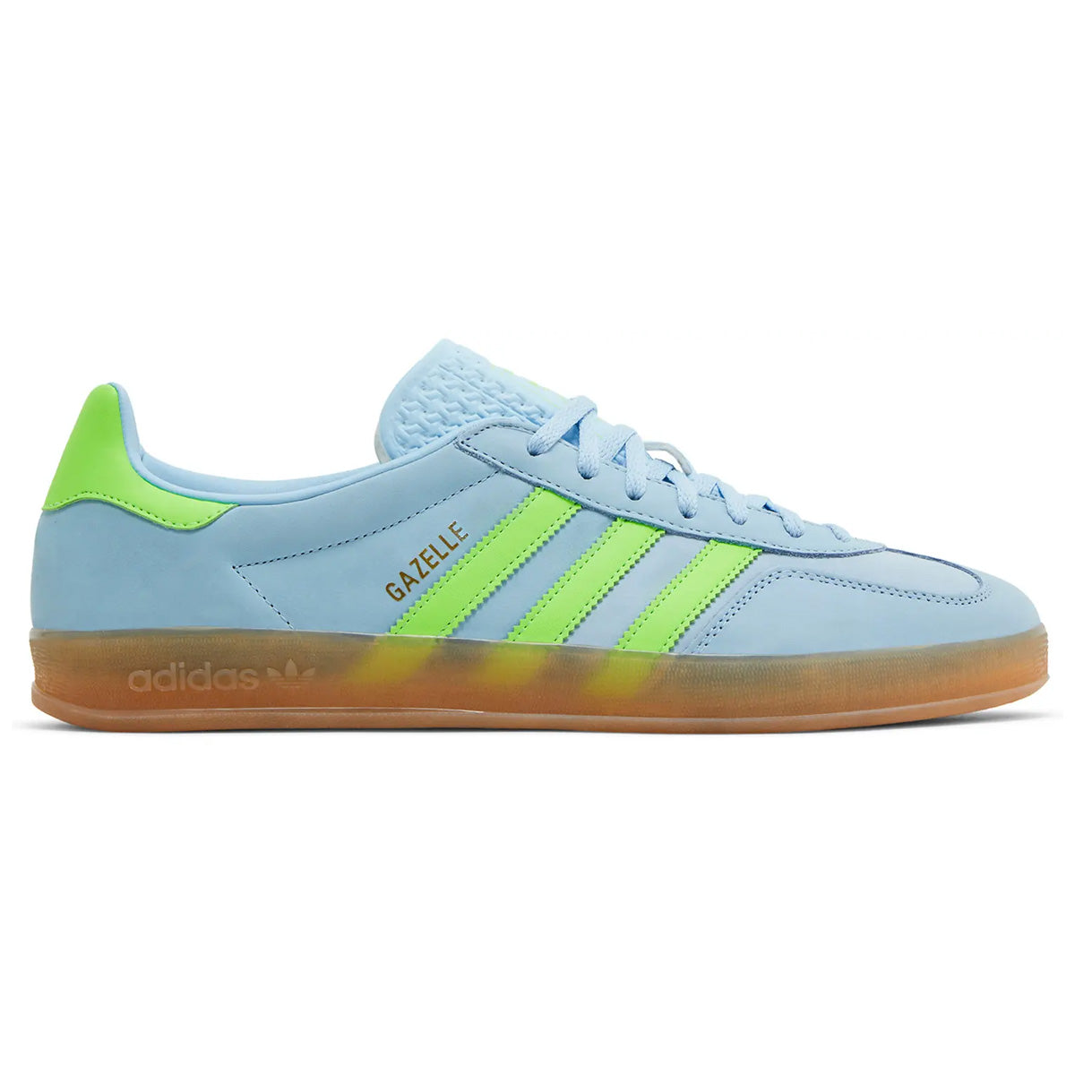 adidas Gazelle Indoor Clear Sky Solar Green Women - 3