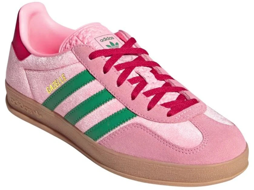 adidas Gazelle Indoor Pink Velvet Women - 3