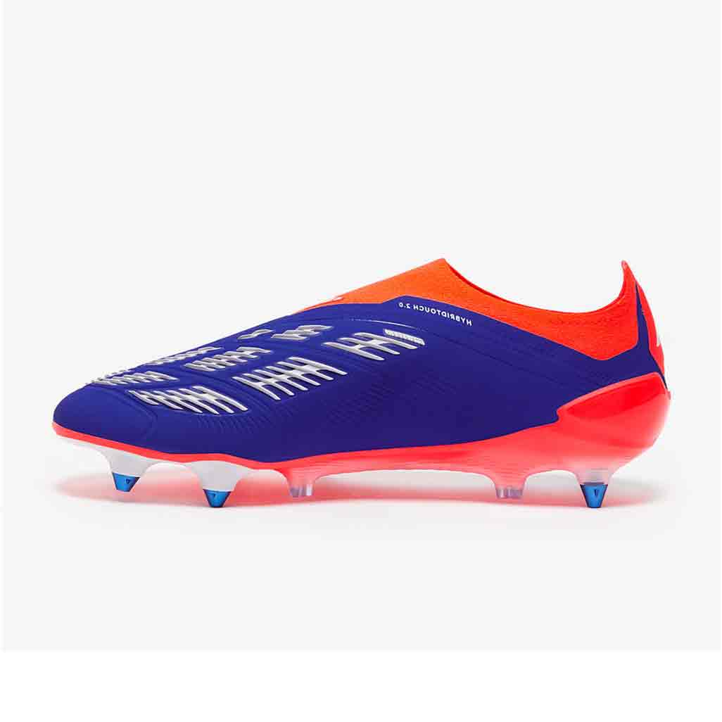 adidas Predator Elite Laceless SG Lucid Blue Cloud White Solar Red