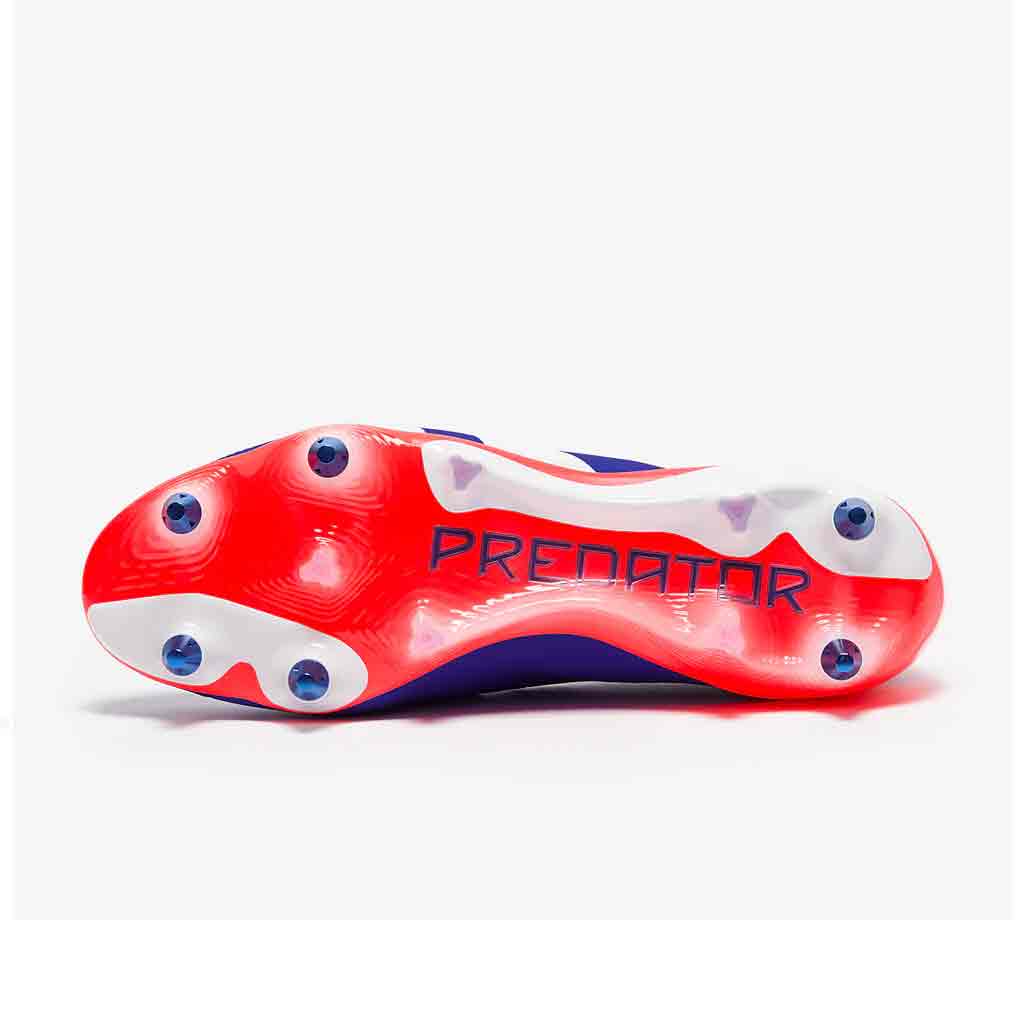 adidas Predator Elite Laceless SG Lucid Blue Cloud White Solar Red