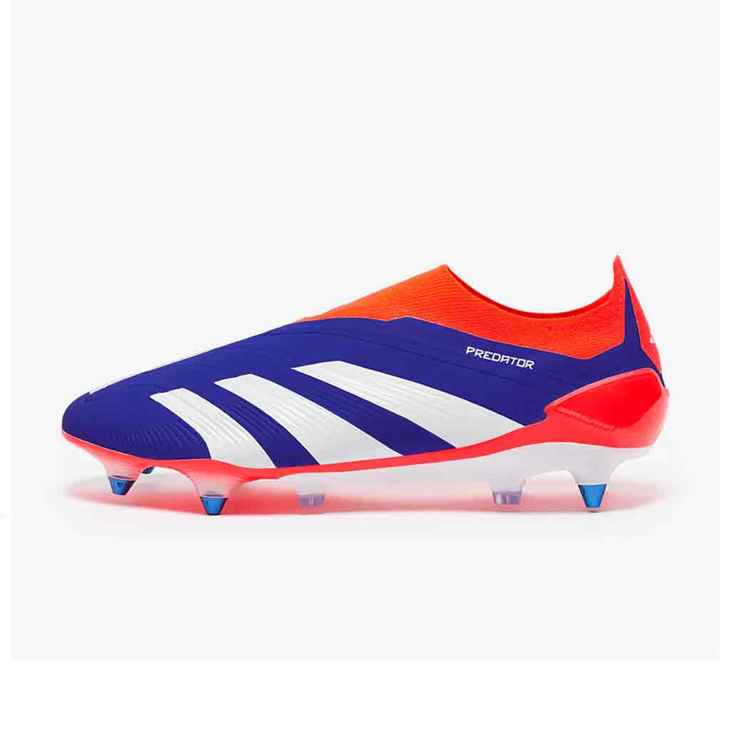 adidas Predator Elite Laceless SG Lucid Blue Cloud White Solar Red