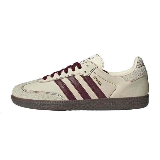 adidas Samba OG Maroon Gold Metallic W – OG Kicks