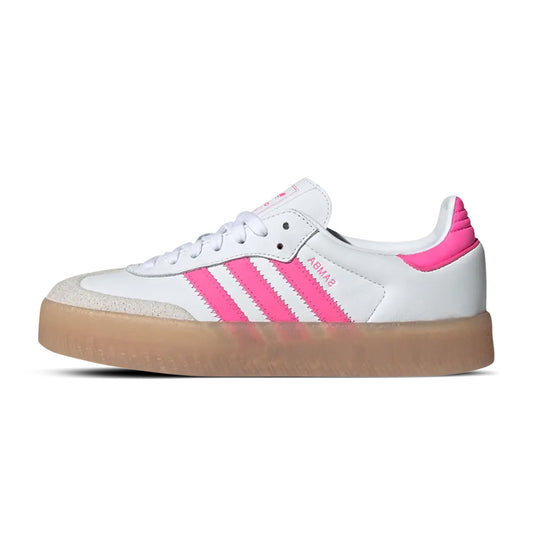 adidas Sambae White Off White Lucid Pink W