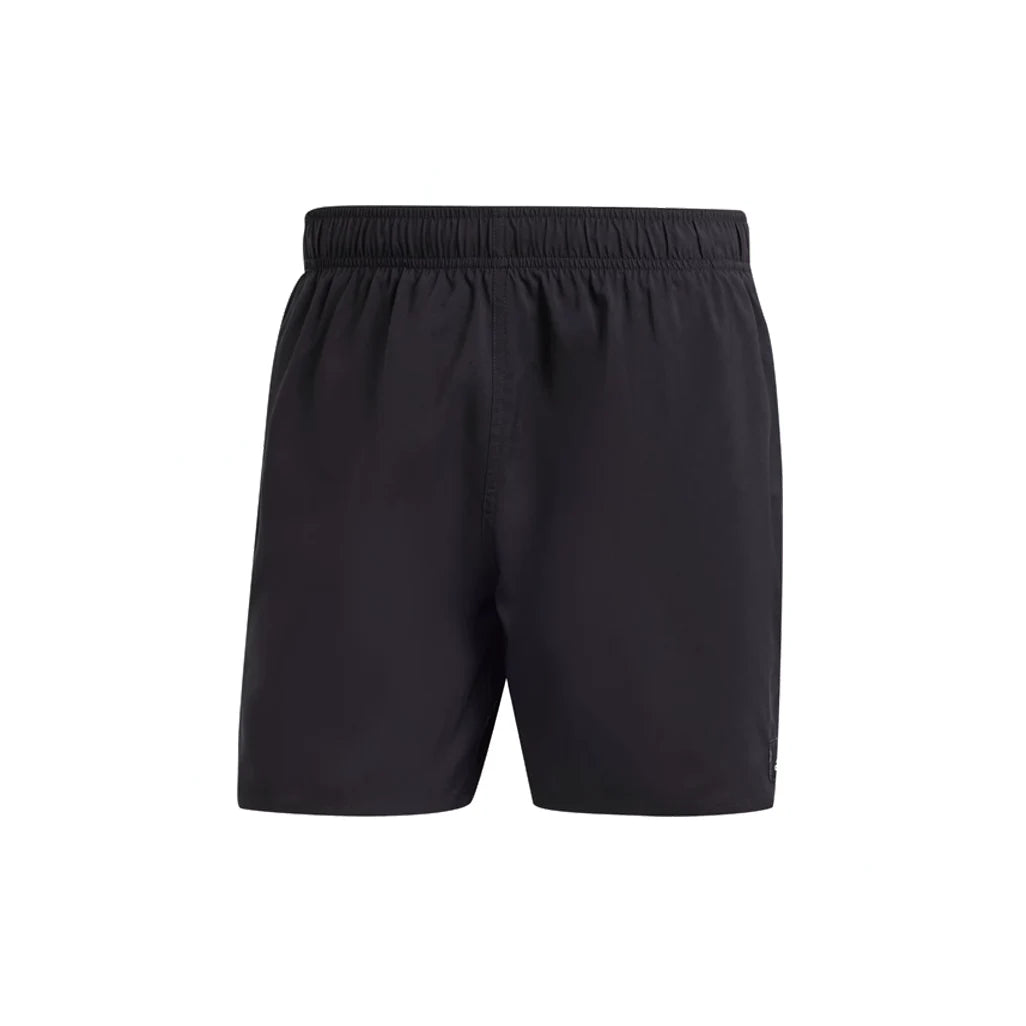 adidas Solid CLX Short-Length Swim Shorts Black