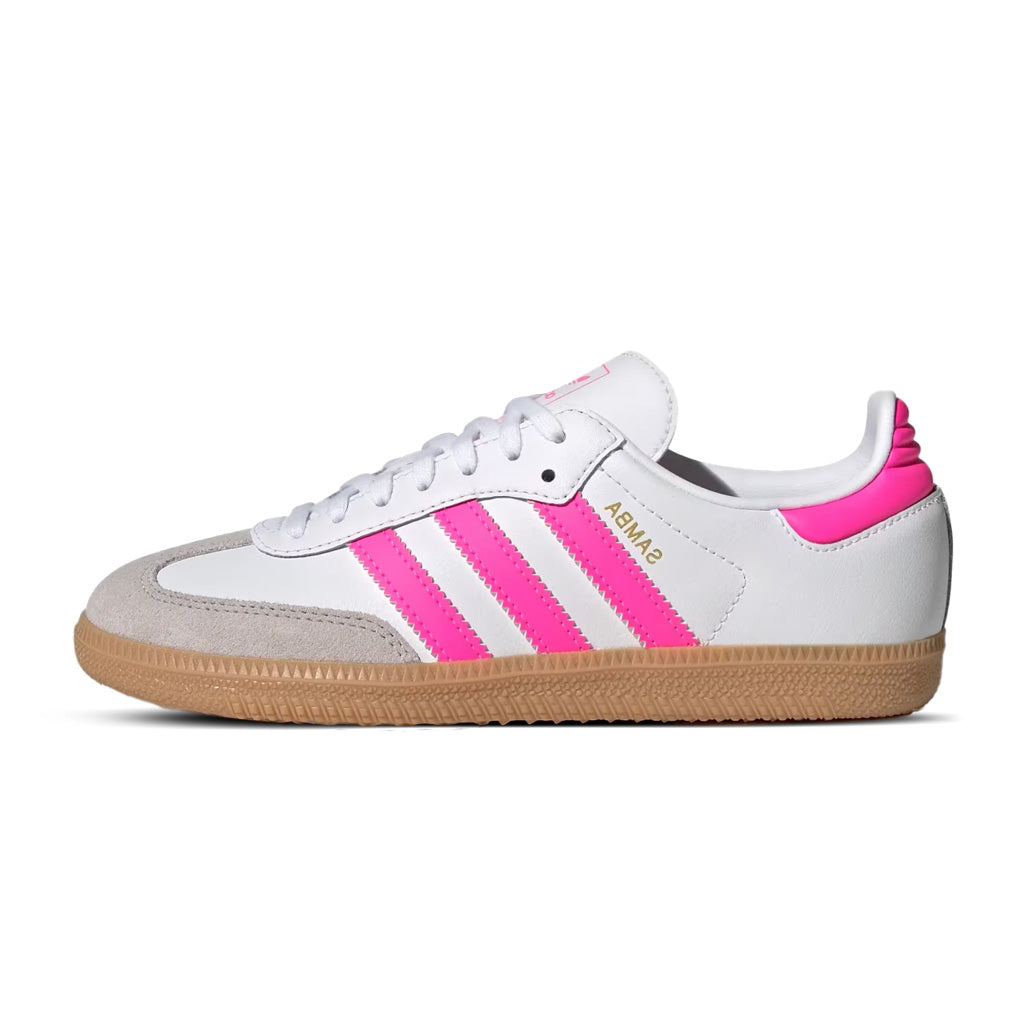 adidas Samba OG Cloud White Lucid Pink Gum GS
