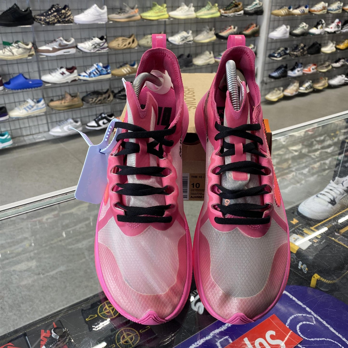 Nike Zoom Fly x Off-White 'Pink' UK9