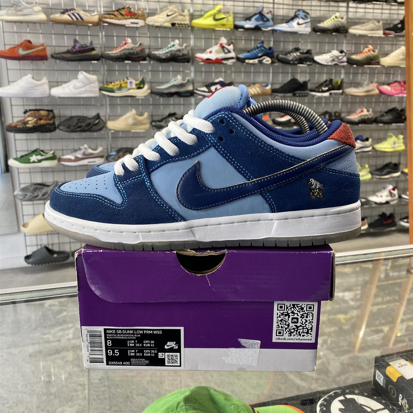 Nike SB Dunk Low Pro 'Why So Sad?' UK7