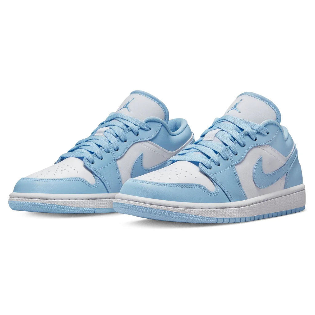 Air Jordan 1 Low Aluminum 'Ice Blue'