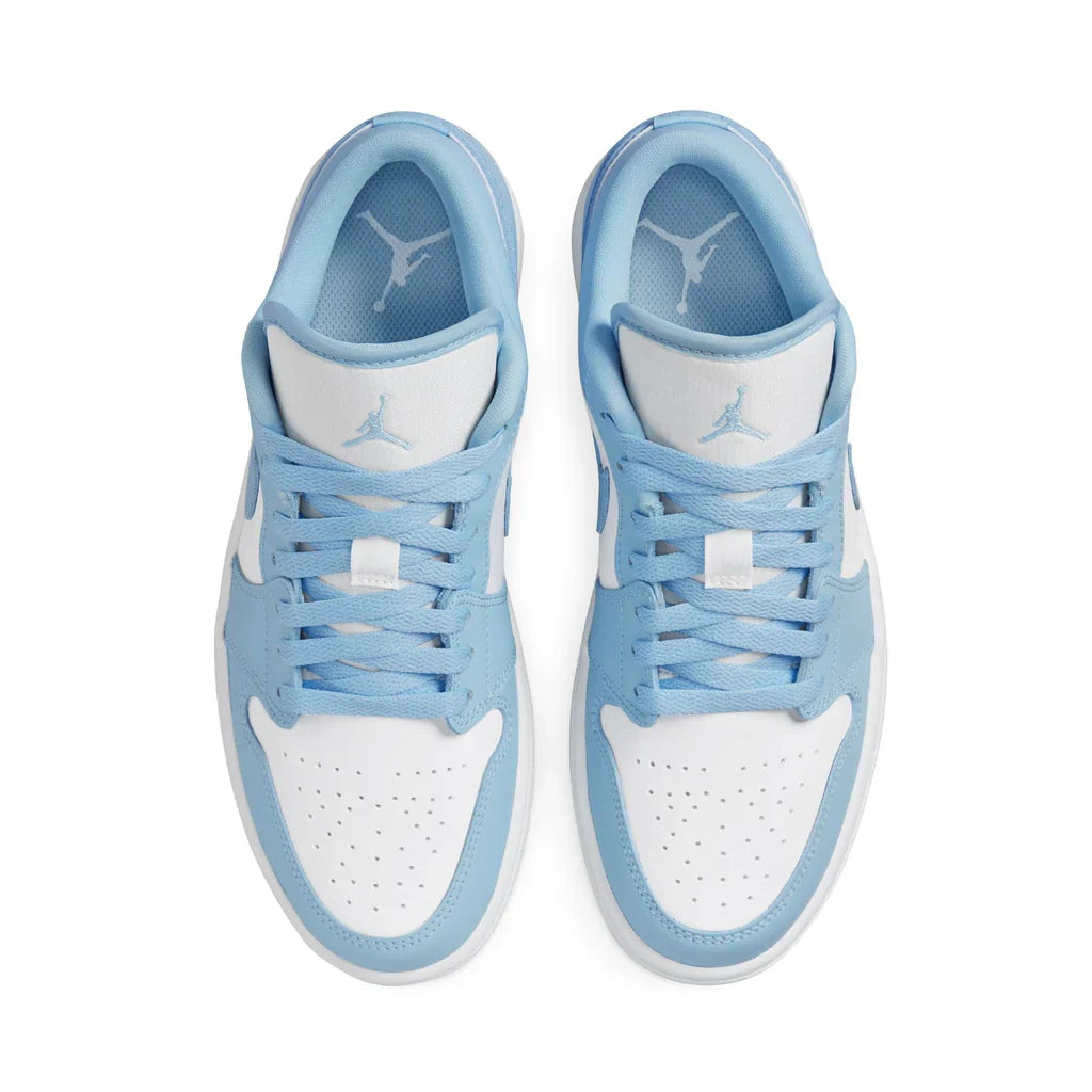 Air Jordan 1 Low Aluminum 'Ice Blue'