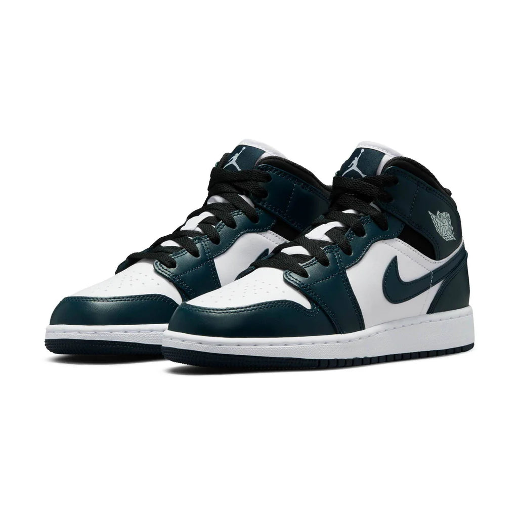 Air Jordan 1 Mid Dark Teal GS