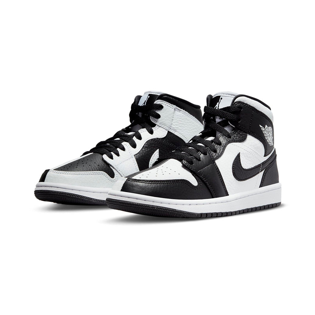 Jordan 1 Mid Split Black White (Women's)