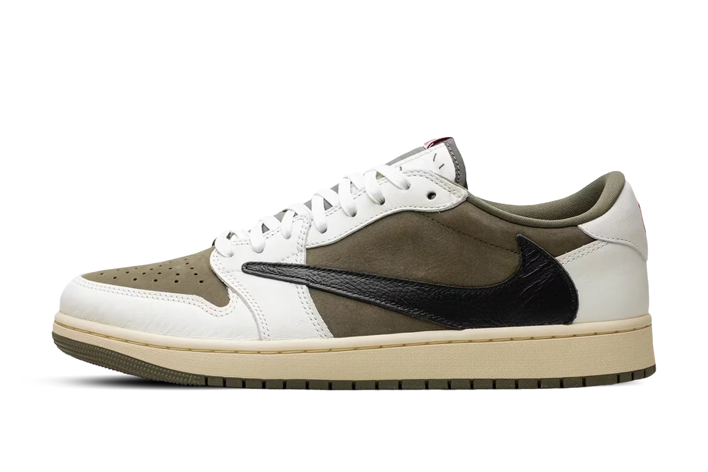 Travis Scott Nike Air Jordan 1 Low OG SP Reverse Olive 26.5cm 