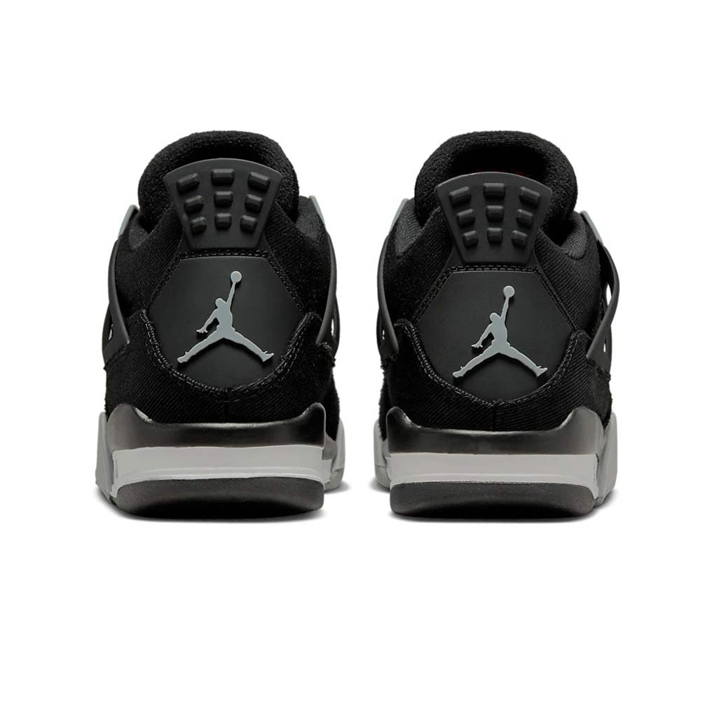 Air Jordan 4 Retro Black Canvas GS – OG Kicks