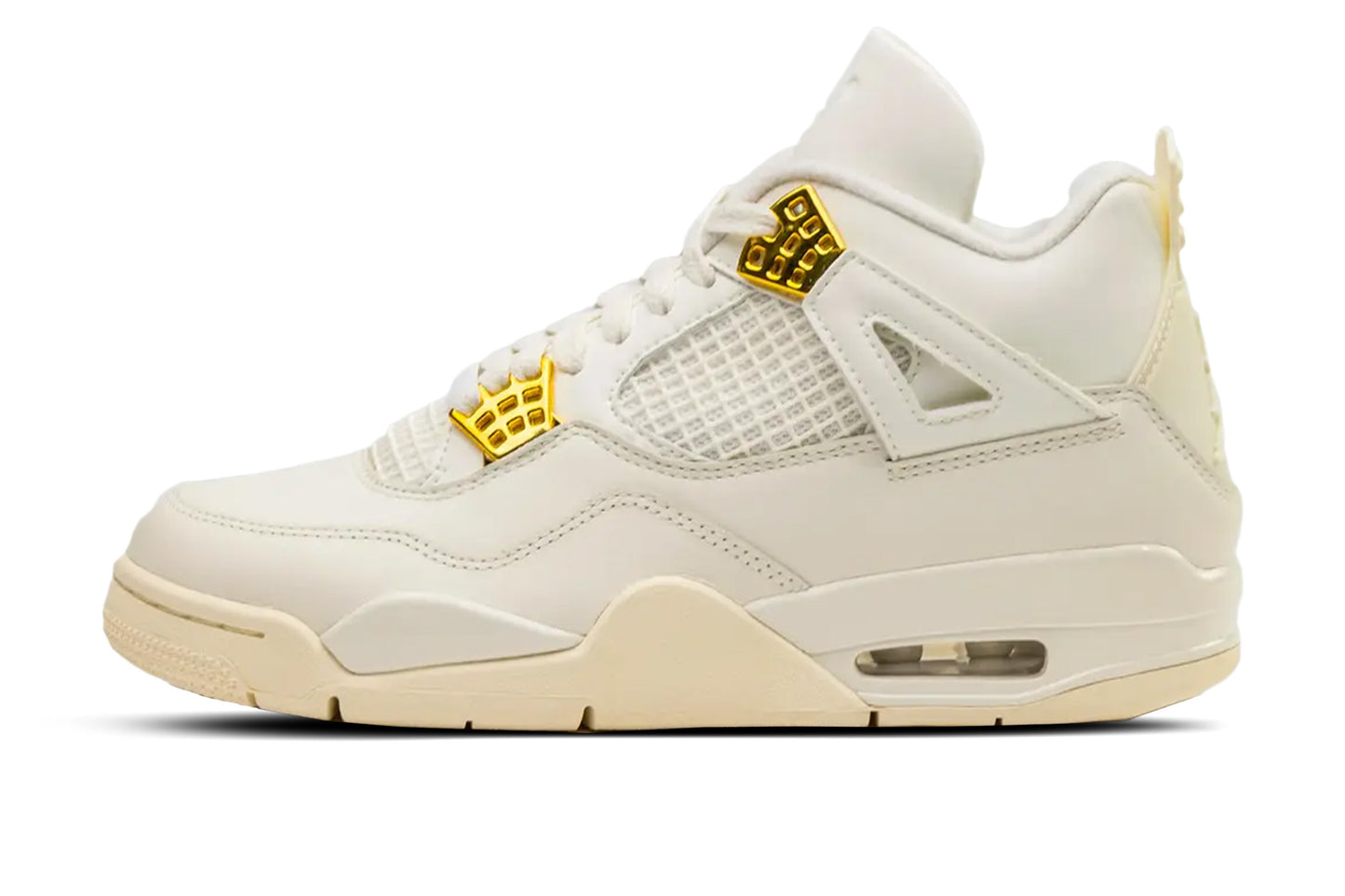 Air Jordan 4 Retro Metallic Gold Women - 1