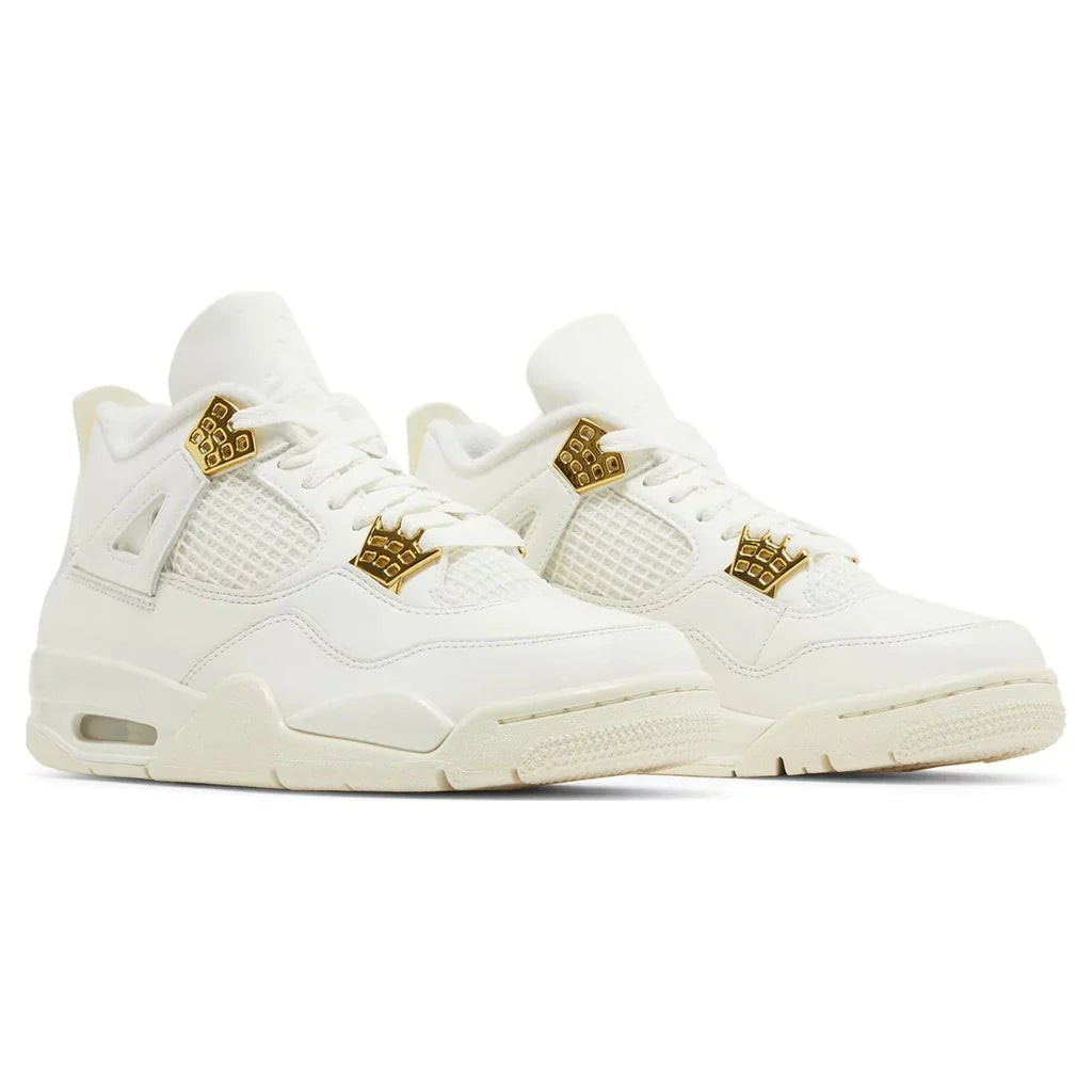 Air Jordan 4 Retro Metallic Gold Women - 3