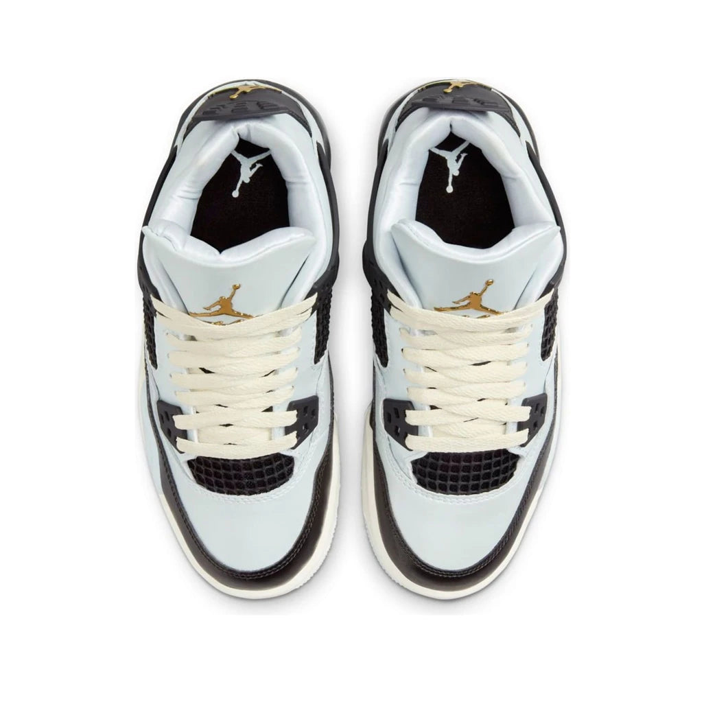Air Jordan 4 Retro Platinum Gold Grade School - 4