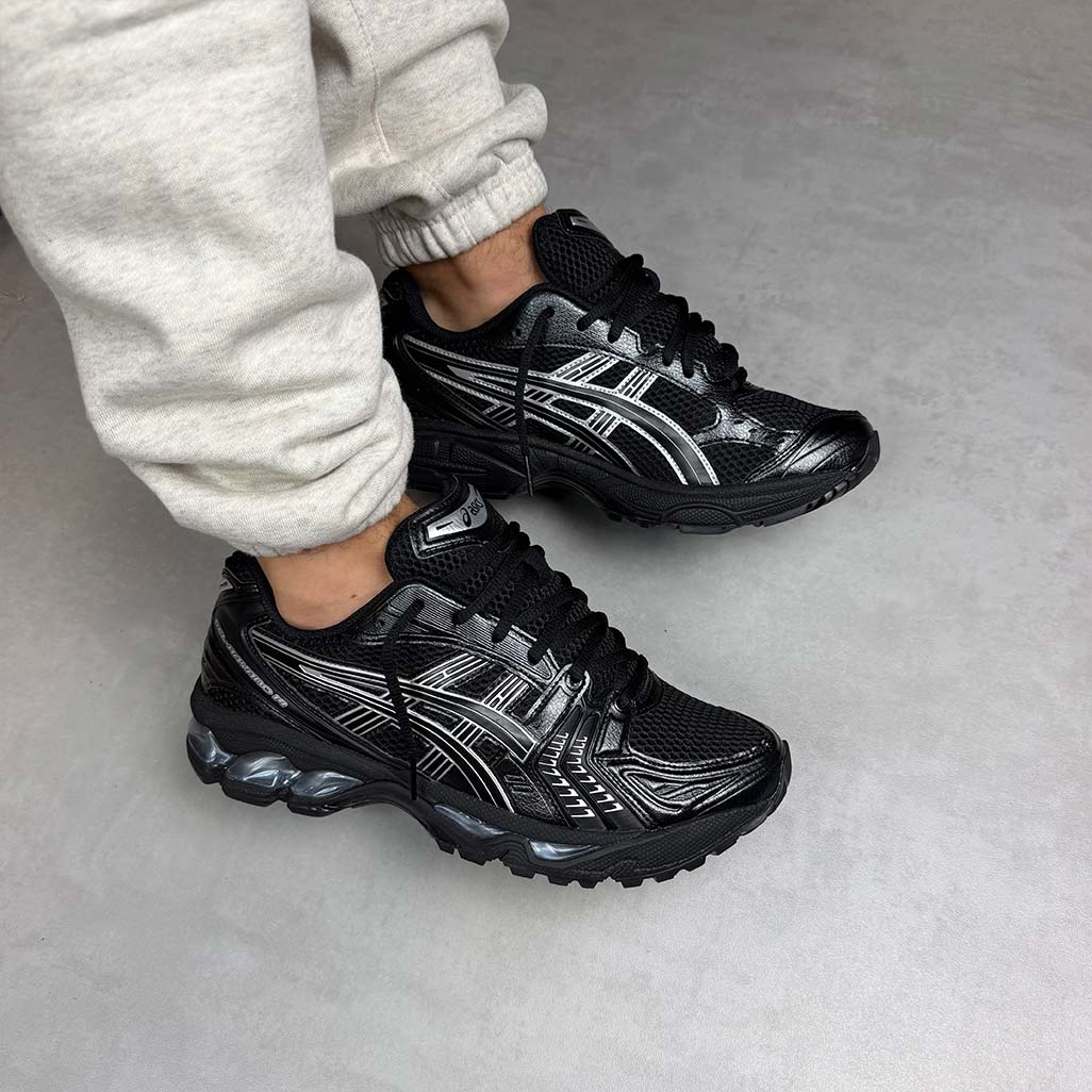 ASICS Gel-Kayano 14 Black Pure Silver