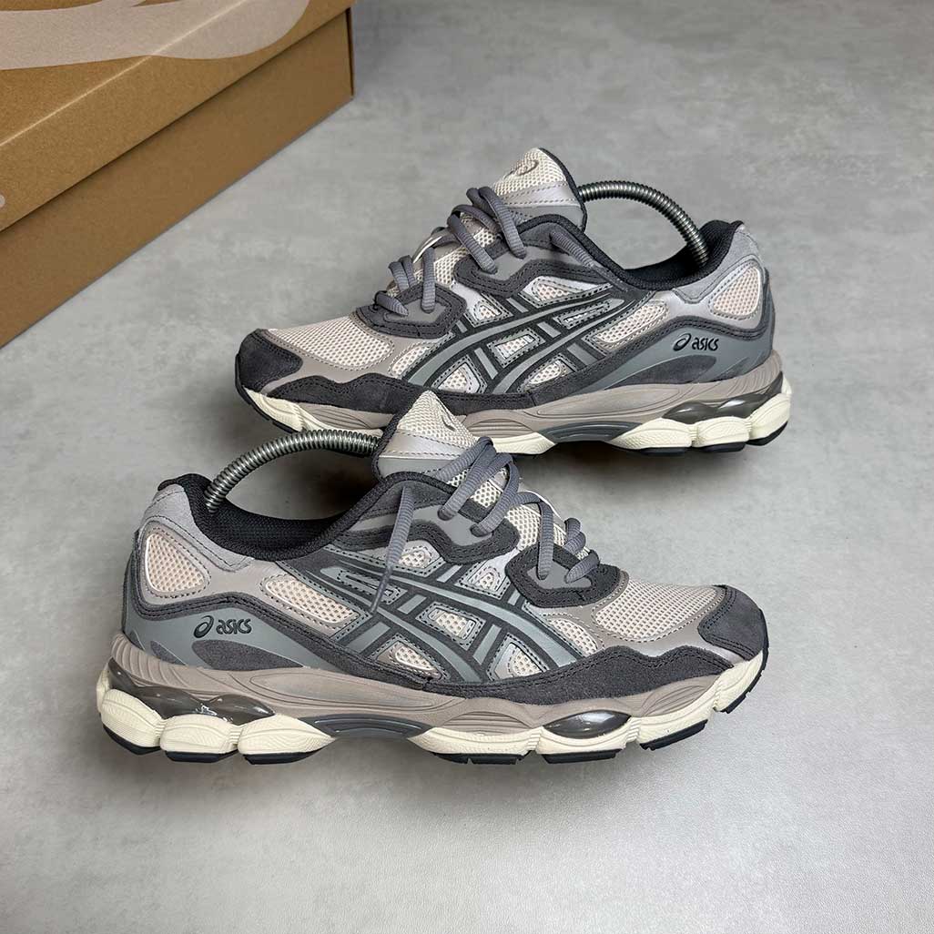 ASICS Gel-NYC Oatmeal Obsidian Grey