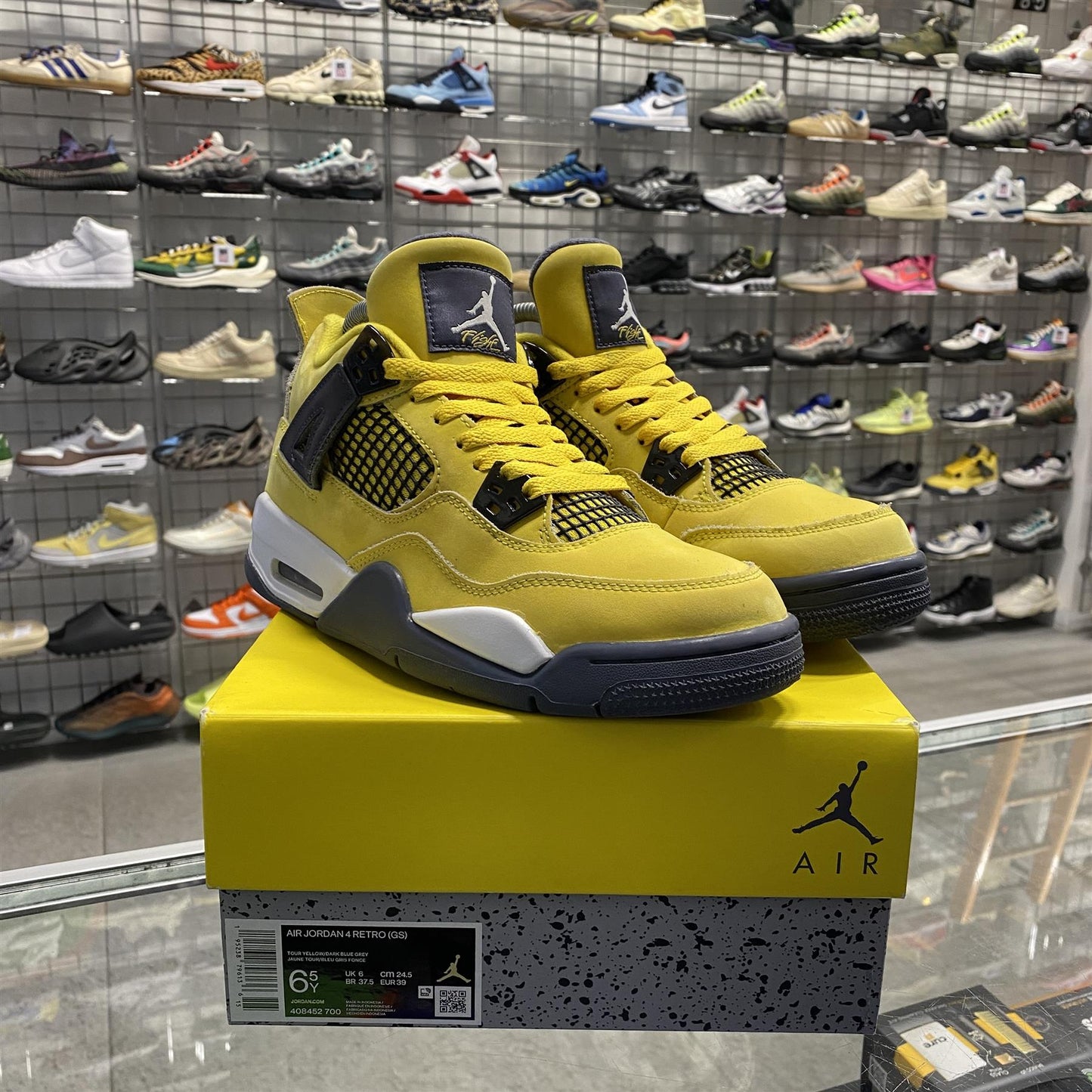 Air Jordan 4 Retro 'Lightning' GS (2021) UK6