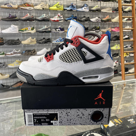 Jordan 4 Retro 'What The' (GS) UK6