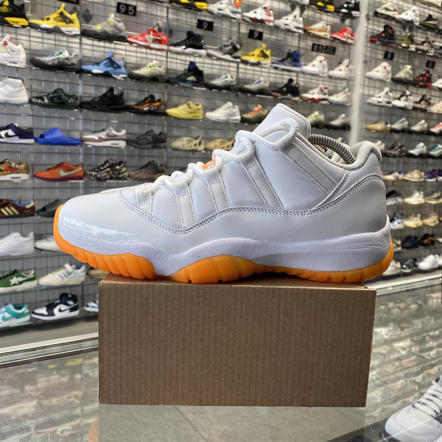 Jordan 11 Retro Low Citrus (2021) UK8 (No Box)