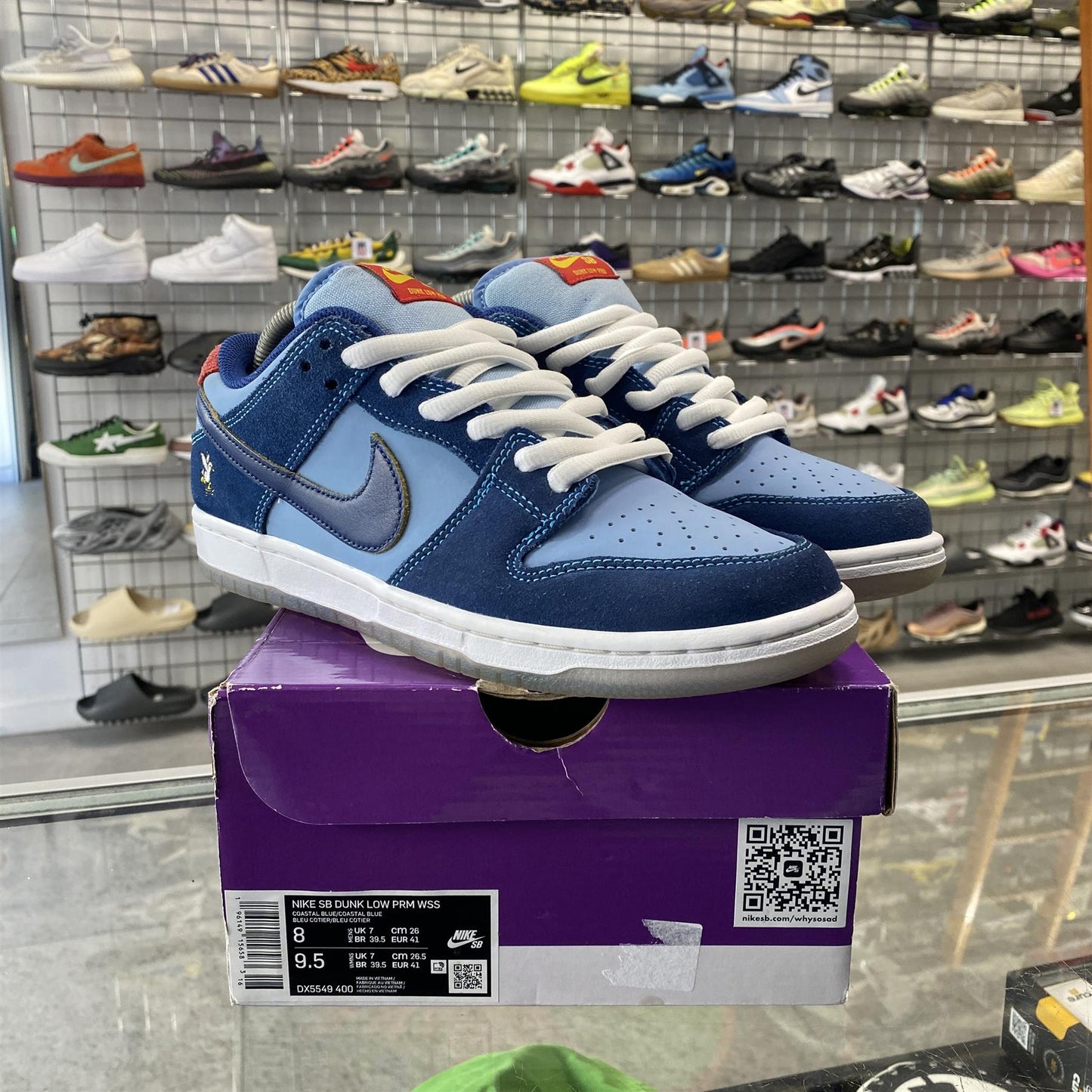 Nike SB Dunk Low Pro 'Why So Sad?' UK7