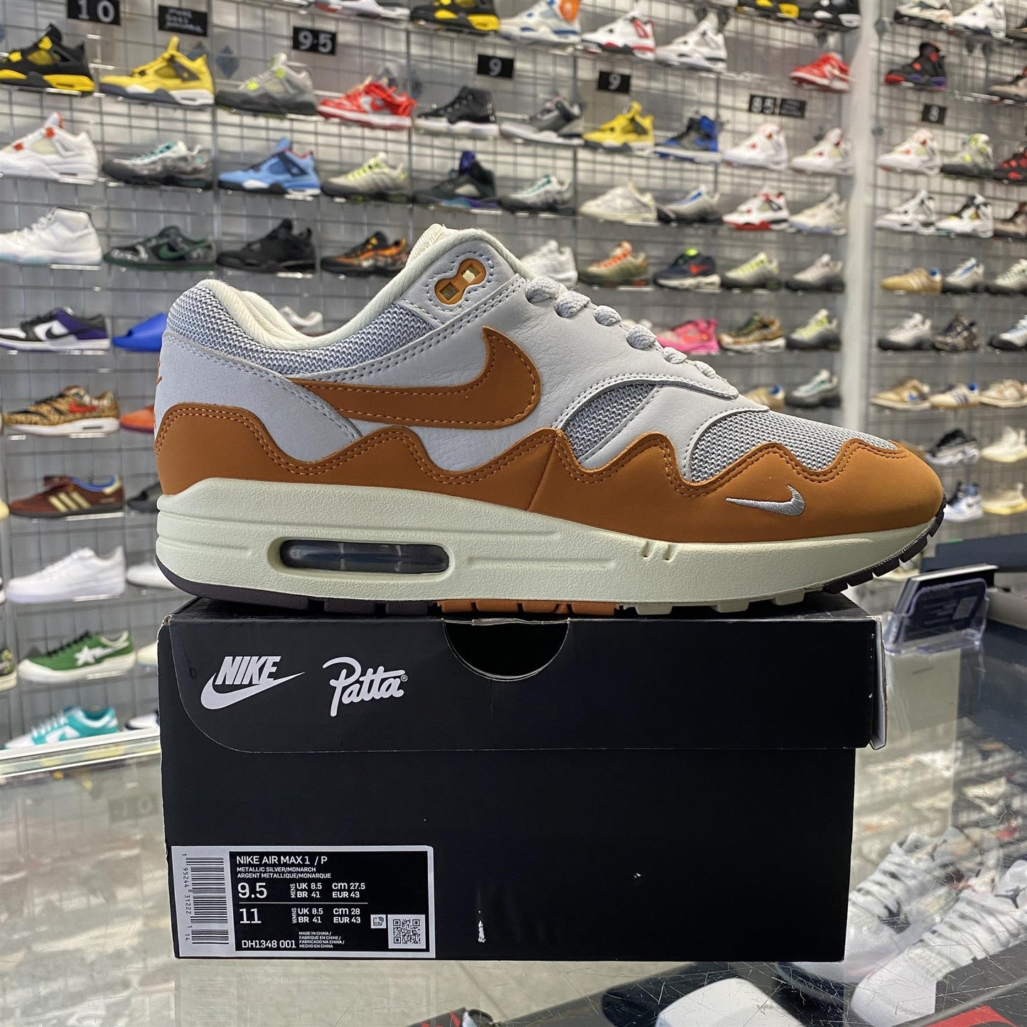 Nike Air Max 1 Patta Waves 'Monarch' UK8.5