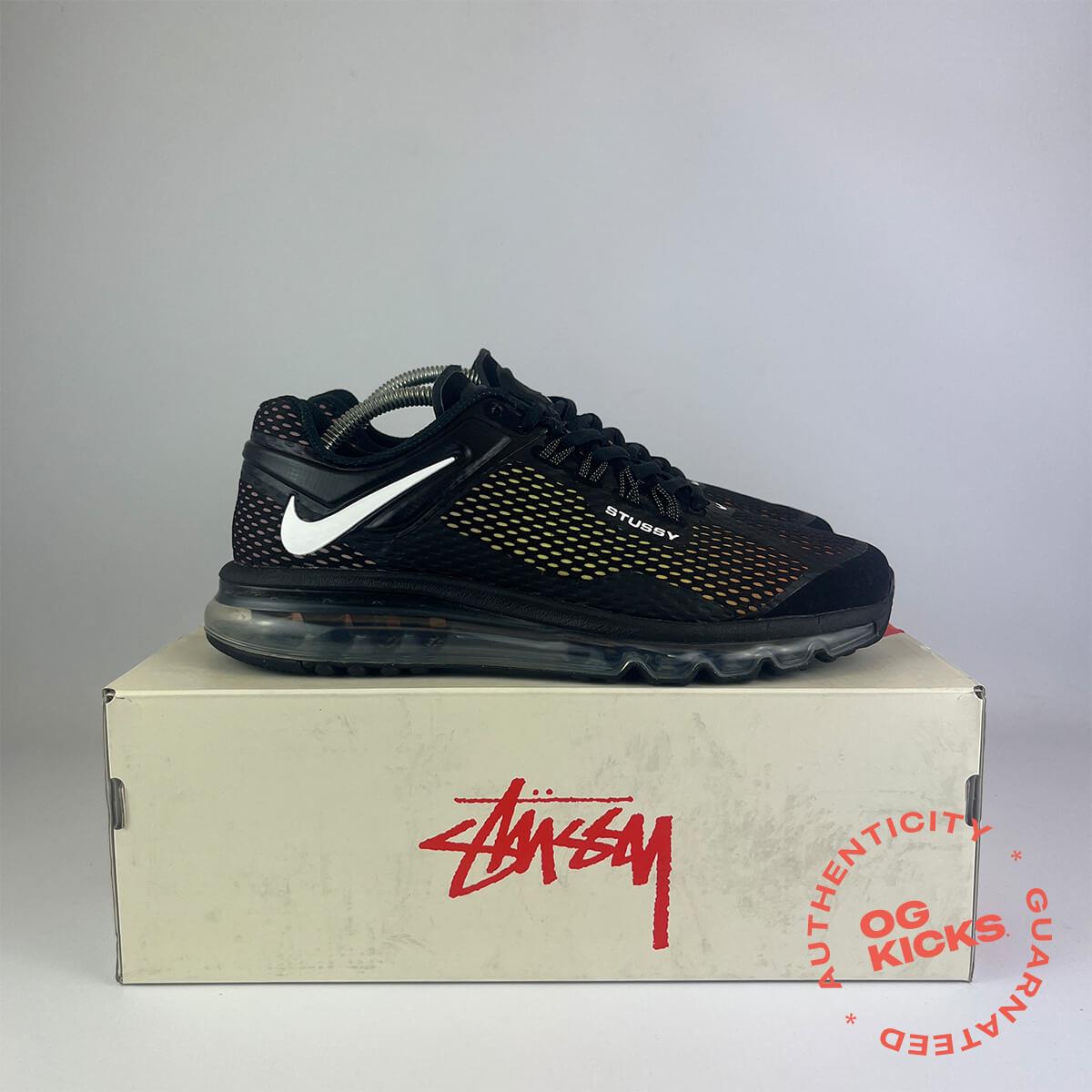 Nike Air Max 2013 Stussy Black UK8