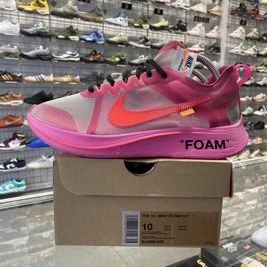 Nike Zoom Fly x Off-White 'Pink' UK9