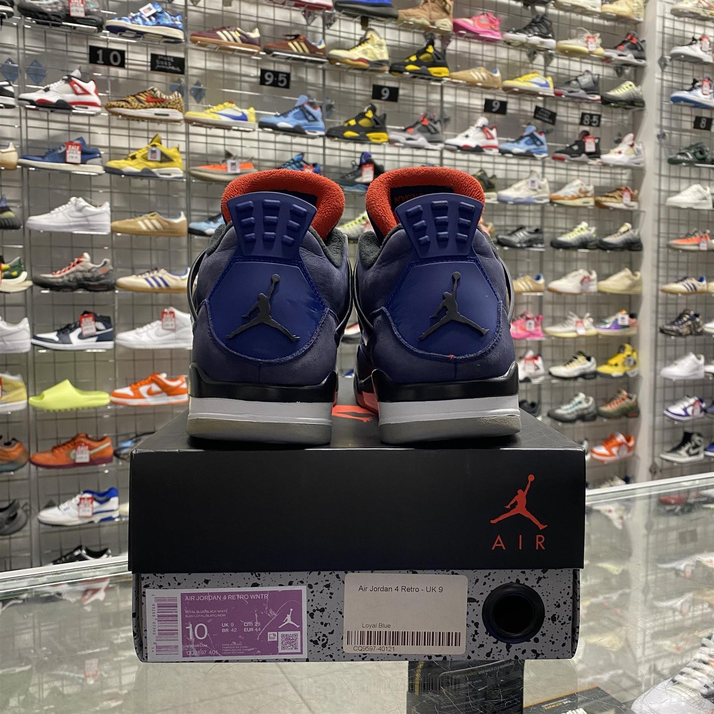 Jordan 4 Retro 'Winterized Loyal Blue' UK9