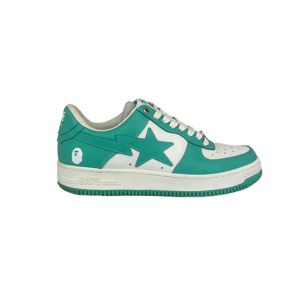 A Bathing Ape Bape Sta 'White Green (2022)' UK9