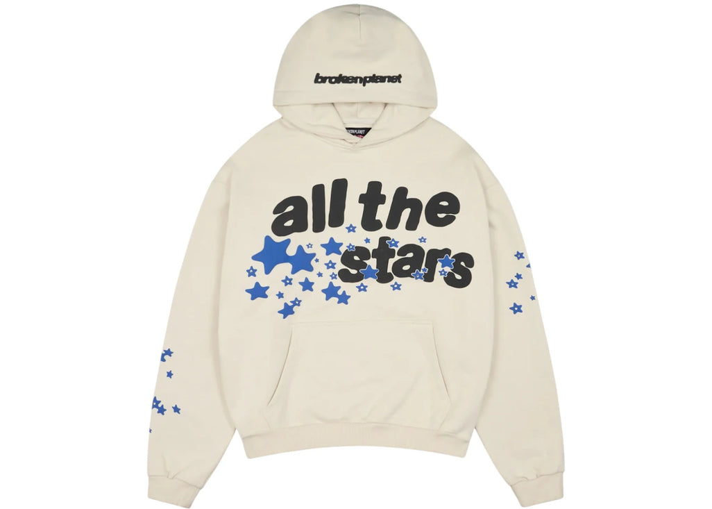 Broken Planet All The Stars Hoodie Ivory White - 2